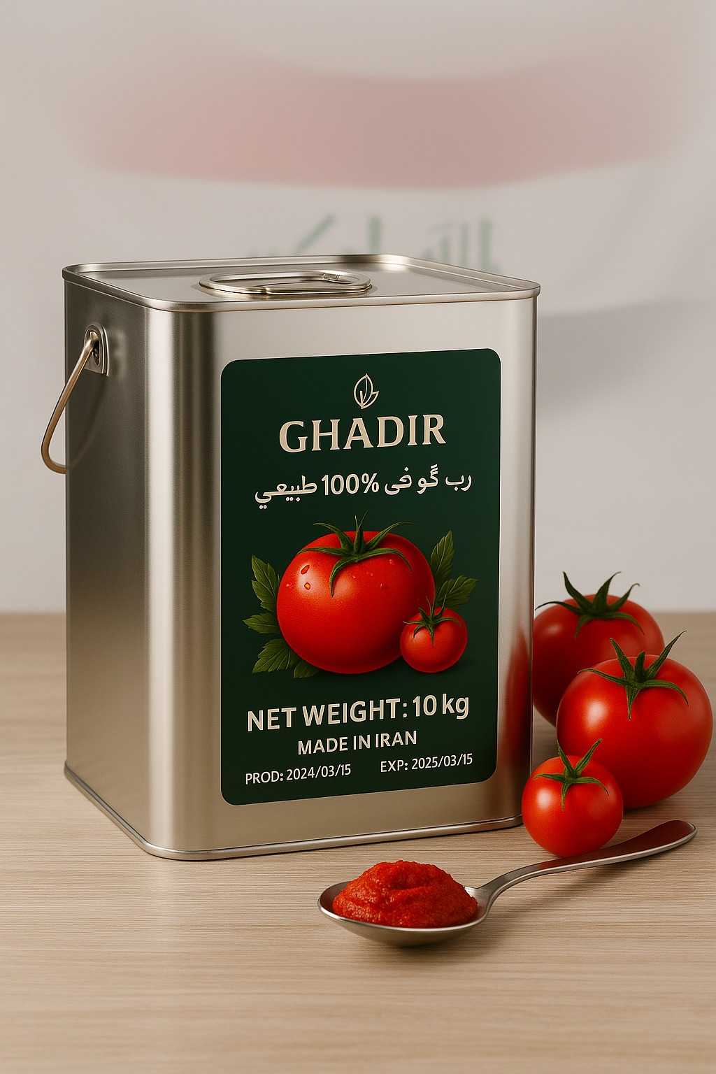 رب گوجه ۱۰ کیلویی